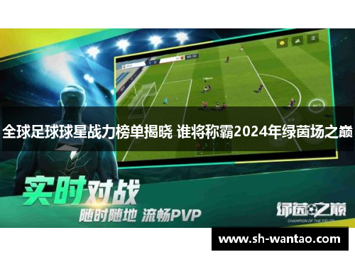 全球足球球星战力榜单揭晓 谁将称霸2024年绿茵场之巅